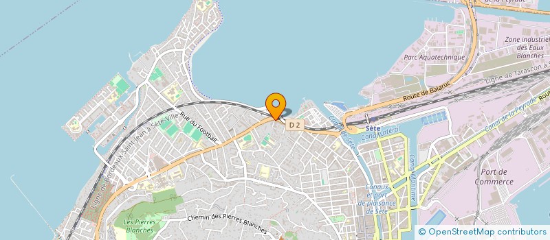 localisation de l'entreprise SYND COP LE PARC ST MICHEL  SETE