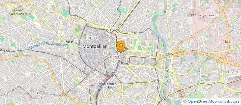localisation de l'entreprise SYND COP LES HESPERIDES DE L ESPLANADE à MONTPELLIER