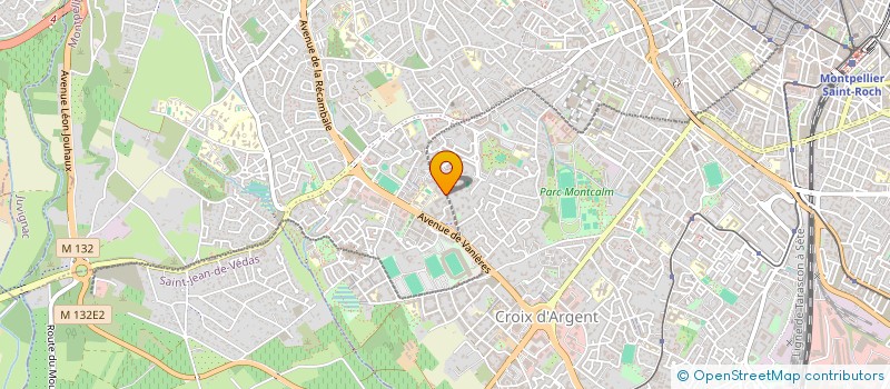 localisation de l'entreprise SYND COP LES PORTES ESTANOVE à MONTPELLIER