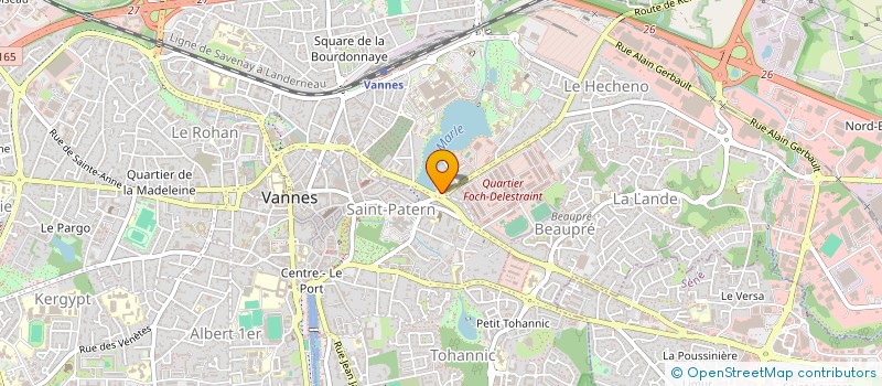 localisation de l'entreprise SYND COP MR SIMON RES 5 PL STALINGRAD à VANNES