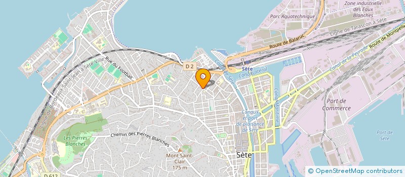 localisation de l'entreprise SYND COP PIADES 2  SETE