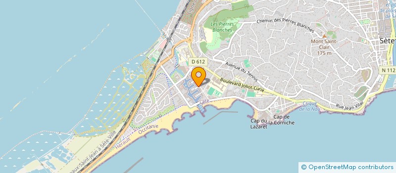 localisation de l'entreprise SYND COP PORT SAINT CLAIR 1  SETE