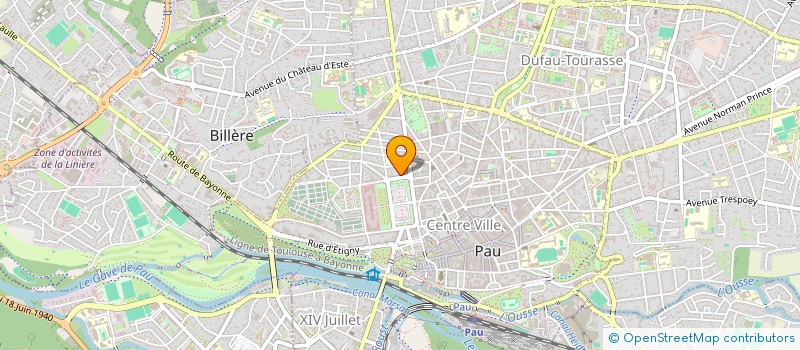 localisation de l'entreprise SYND COP RES 12 CRS CAMOU à PAU