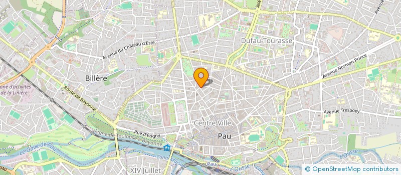 localisation de l'entreprise SYND COP RES 17 RUE PASTEUR à PAU