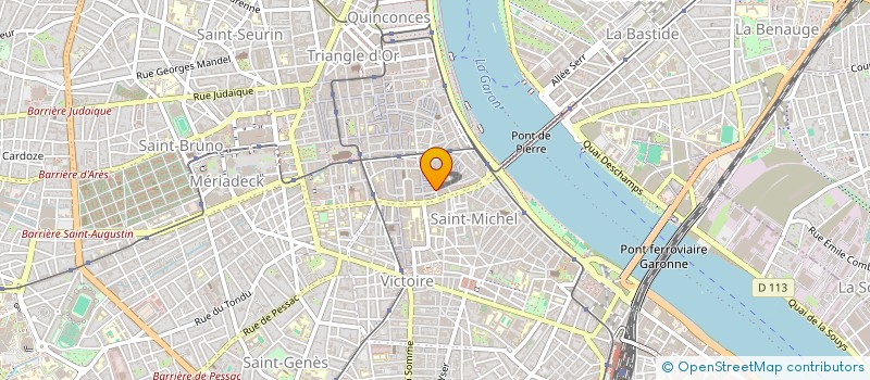 localisation de l'entreprise SYND COP RES 34 R BUHAN  BORDEAUX