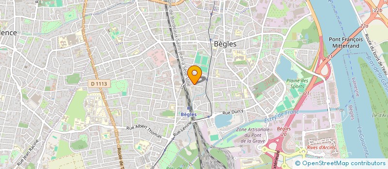 localisation de l'entreprise SYND COP RES CLOS ARPEGE à BEGLES