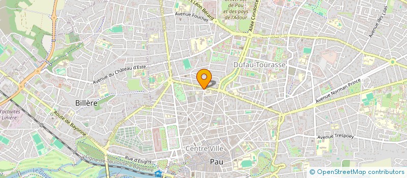 localisation de l'entreprise SYND COP RES CONCORDE à PAU