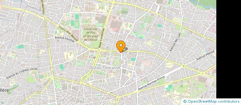 localisation de l'entreprise SYND COP RES CORNEILLE à PAU