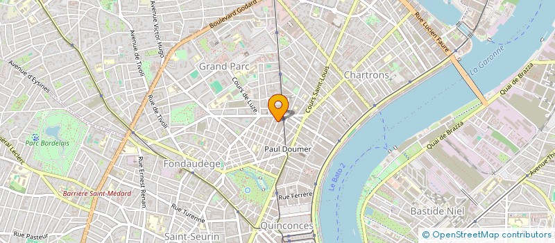 localisation de l'entreprise SYND COP RES DUCAU  BORDEAUX