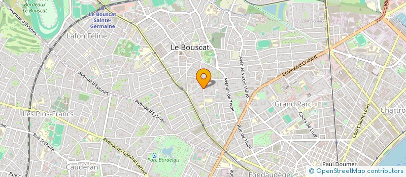 localisation de l'entreprise SYND COP RES ERMITAGE SCHUMANN  LE BOUSCAT