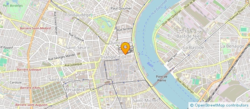 localisation de l'entreprise SYND COP RES ESPRIT DESS LOIS  BORDEAUX