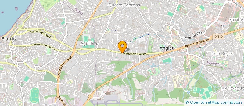 localisation de l'entreprise SYND COP RES GALANKI  ANGLET