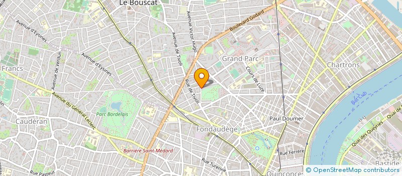 localisation de l'entreprise SYND COP RES INTENDANCE à BORDEAUX