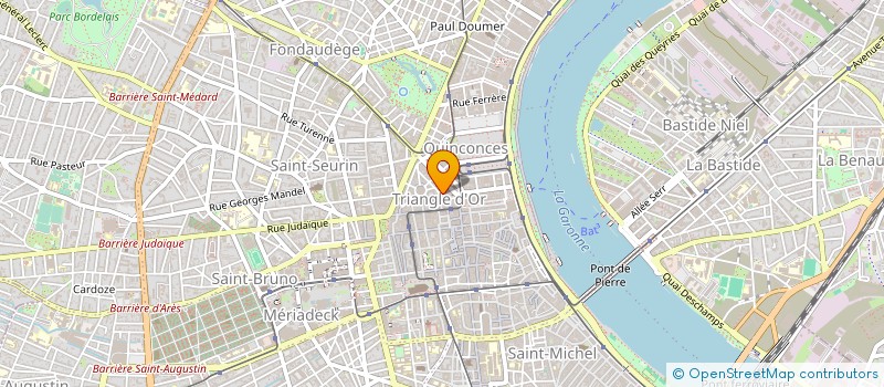 localisation de l'entreprise SYND COP RES J J BEL à BORDEAUX