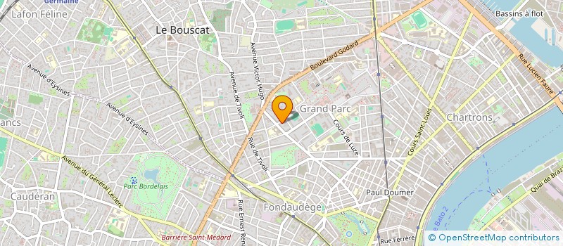 localisation de l'entreprise SYND COP RES LE CLARENCE BAT B  BORDEAUX