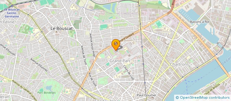 localisation de l'entreprise SYND COP RES LE MOZARD  BORDEAUX