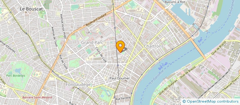 localisation de l'entreprise SYND COP RES MARTINIQUE A à BORDEAUX