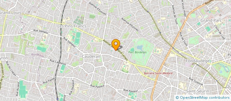 localisation de l'entreprise SYND COP RES MICHELET à BORDEAUX