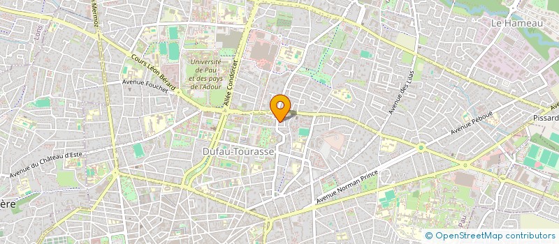 localisation de l'entreprise SYND COP RES MONTAIGNE à PAU