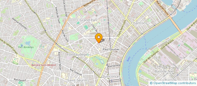 localisation de l'entreprise SYND COP RES MONTGOLFIER  BORDEAUX