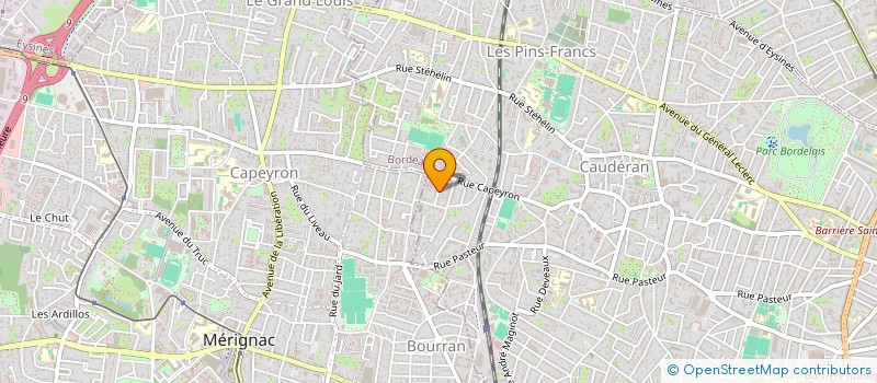 localisation de l'entreprise SYND COP RES NAGAIKA  BORDEAUX