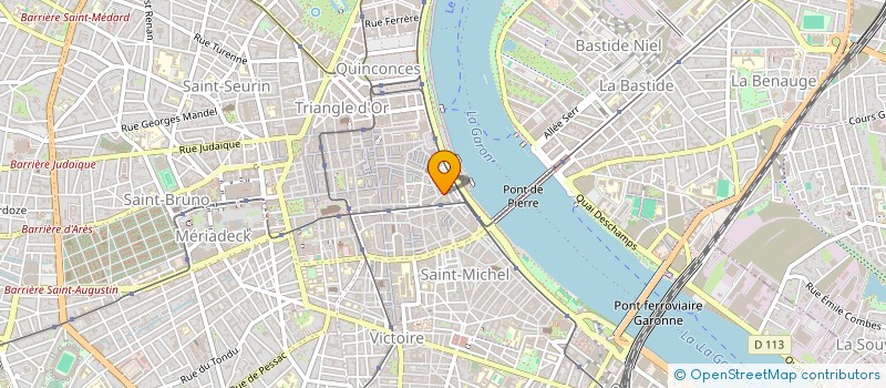 localisation de l'entreprise SYND COP RES PALAIS  BORDEAUX