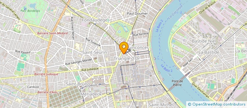 localisation de l'entreprise SYND COP RES RESIDENCE LE TOURNY  BORDEAUX