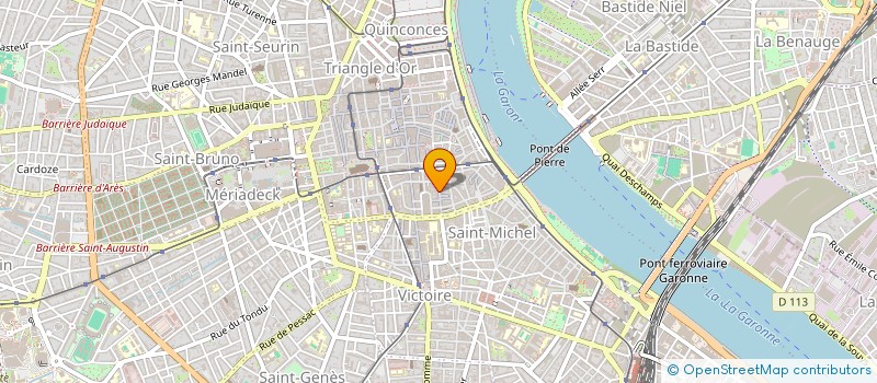 localisation de l'entreprise SYND COP RES SAINT JAMES  BORDEAUX