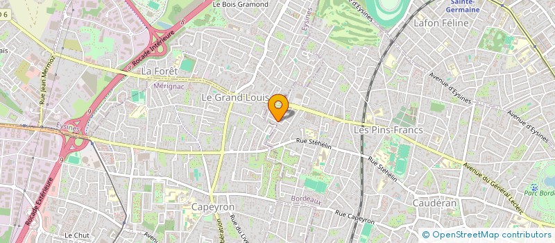 localisation de l'entreprise SYND COP RES SAINT NICOLAS  BORDEAUX