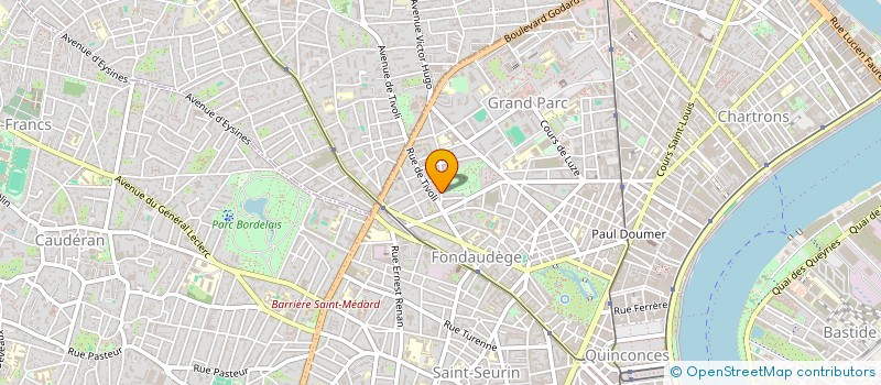 localisation de l'entreprise SYND COP RES TIVOLI RIVIERE  BORDEAUX