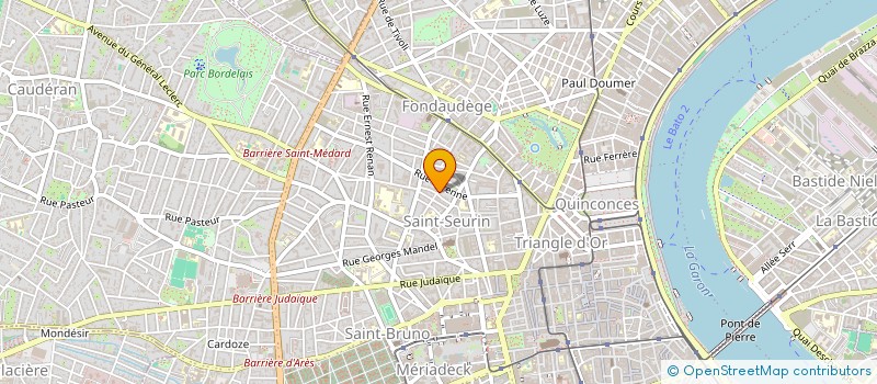 localisation de l'entreprise SYND COP RES VILLA GOYA  BORDEAUX