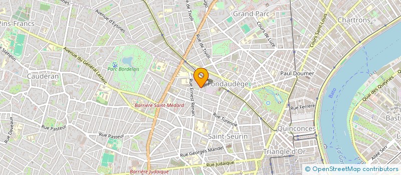 localisation de l'entreprise SYND COP RES VIVALDI  BORDEAUX