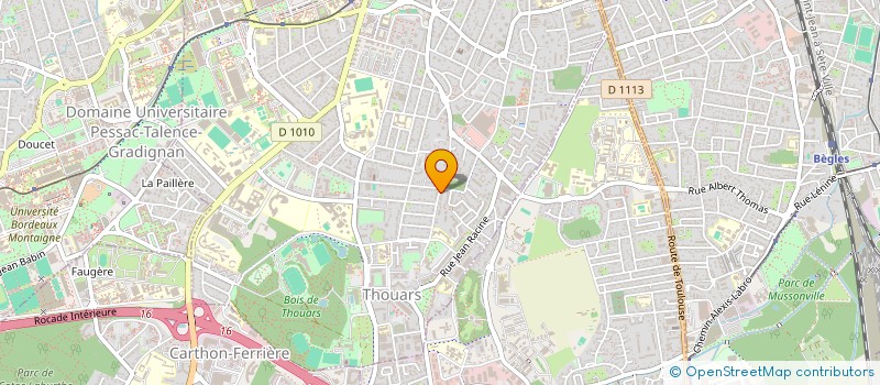 localisation de l'entreprise SYND COP RESIDENCE HELIOS  TALENCE