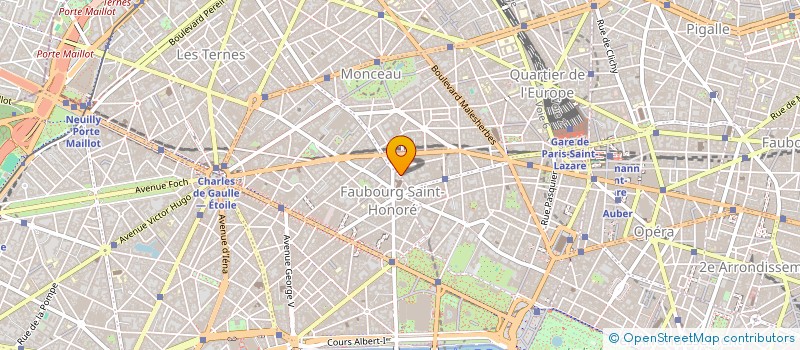 localisation de l'entreprise SYND COP. RIVERAINS 14-16 RUE COURCELLES  PARIS