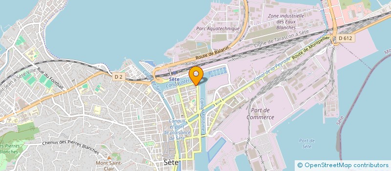 localisation de l'entreprise SYND COP VENITIEN 1  SETE