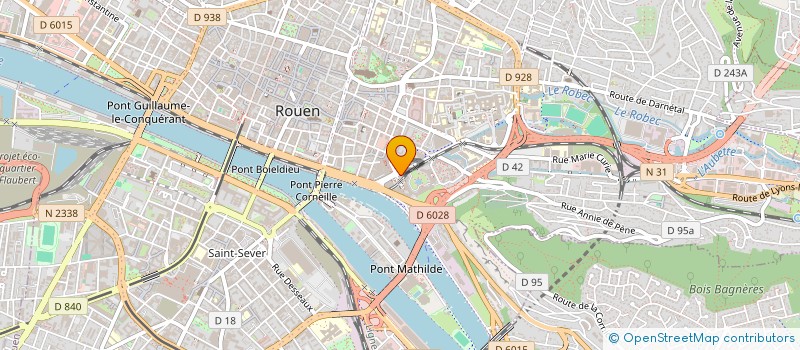 localisation de l'entreprise SYND COP VILLA CARROUSEL 12 BD GAMBETTA à ROUEN