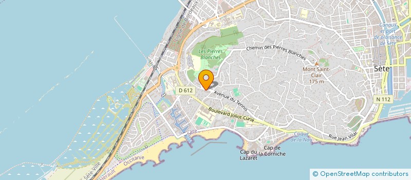 localisation de l'entreprise SYND COP VILLA VENEZIA  SETE