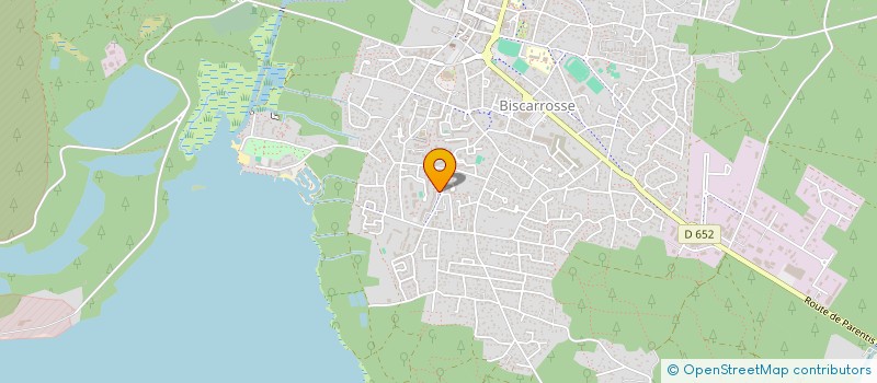 localisation de l'entreprise SYND COPOPRIETAIRES BAT K  BISCARROSSE