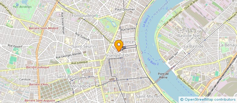 localisation de l'entreprise SYND COPOR 18 ALLEES DE TOURNY  BORDEAUX