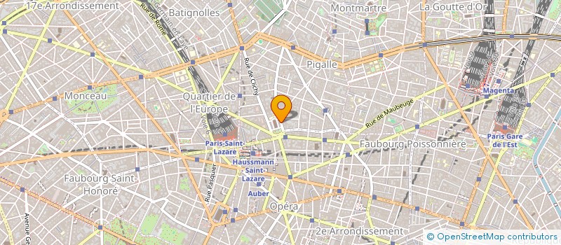 localisation de l'entreprise SYND COPR 1-3 RUE LAPPE  PARIS