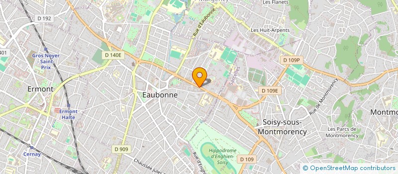 localisation de l'entreprise SYND.COPR. 1 A 13 RUE NUNGESSER 93150 LE à EAUBONNE