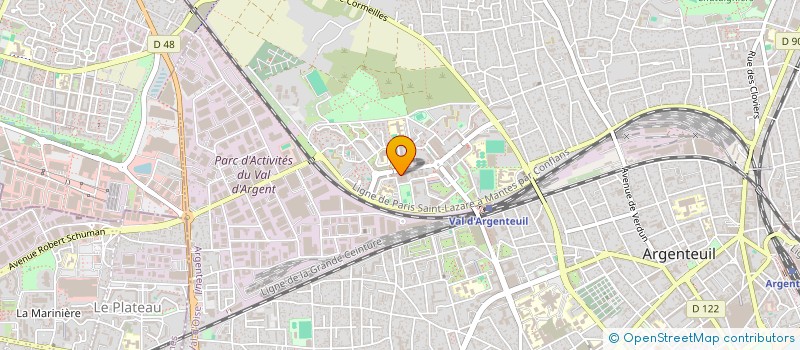 localisation de l'entreprise SYND.COPR. 1 AU 13 PL.          ALESSAND  ARGENTEUIL