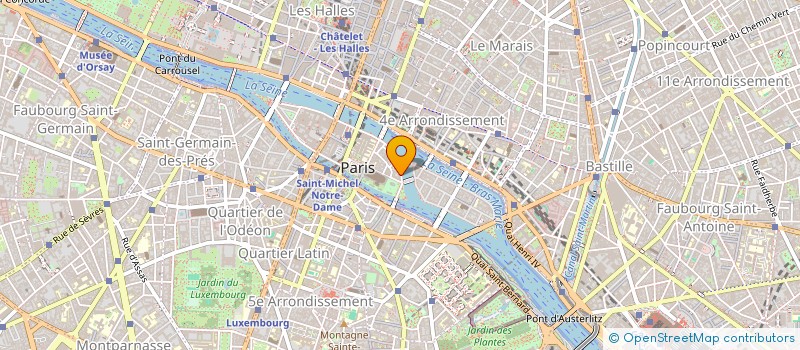 localisation de l'entreprise SYND.COPR. 1 BIS QUAI AUX FLEURS 75004 P  PARIS