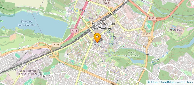 localisation de l'entreprise SYND COPR 1 PLACE FRANCIS POULENC 78 MONTIGNY LE BRETONNEUX  MONTIGNY-LE-BRETONNEUX