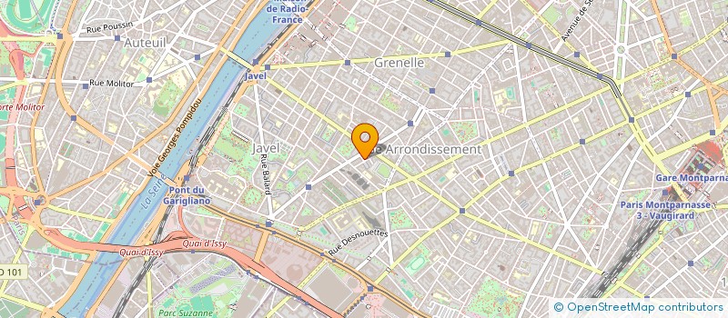 localisation de l'entreprise SYND COPR 1 R FRANCOIS COPPEE 75115  PARIS