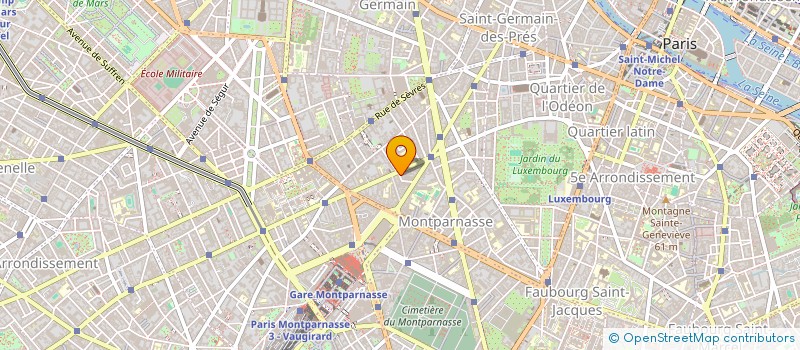 localisation de l'entreprise SYND.COPR. 1 RUE BLAISE         DESGOFFE  PARIS