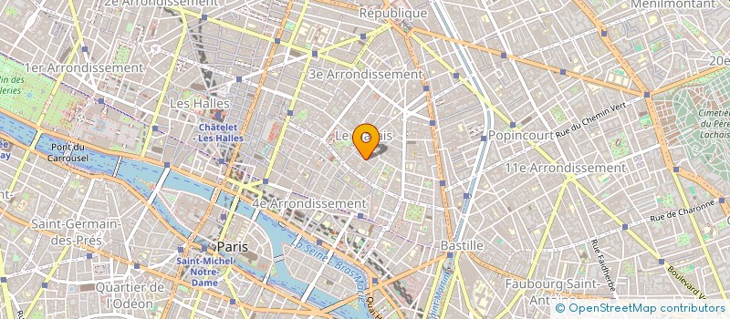 localisation de l'entreprise SYND.COPR. 1 RUE BRULLER 75014  PARIS RE  PARIS