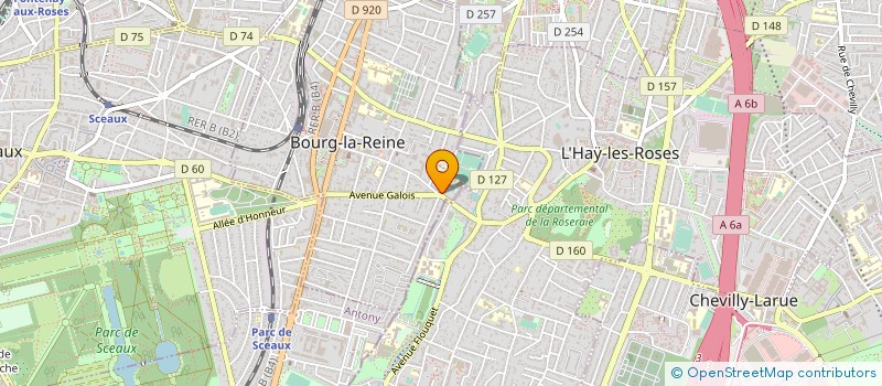 localisation de l'entreprise SYND COPR 1 RUE CHARPENTIER 92340 BOURG LA REINE à BOURG-LA-REINE