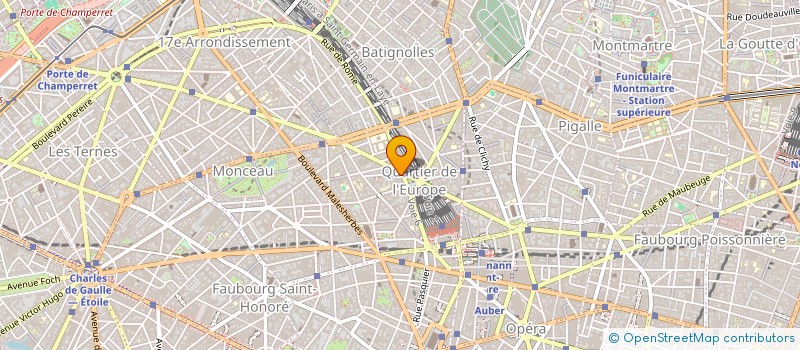localisation de l'entreprise SYND.COPR. 1 RUE D EDIMBOURG    75008 PA  PARIS