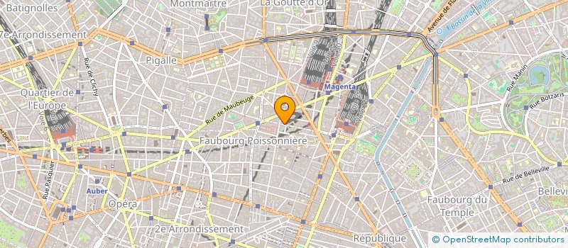 localisation de l'entreprise SYND.COPR. 1 RUE DE ROCROY 75010 PARIS R  PARIS